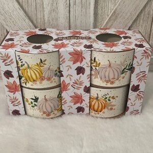 Bakeshop Set of 4 Fall/Autumn Ramekins